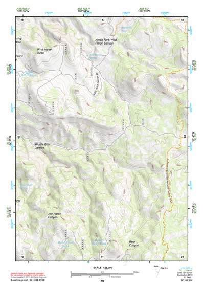 32108NW Page 59 Silver City Topo Preview 1