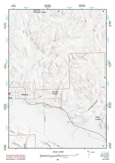 32108NW Page 61 Silver City Topo Preview 1