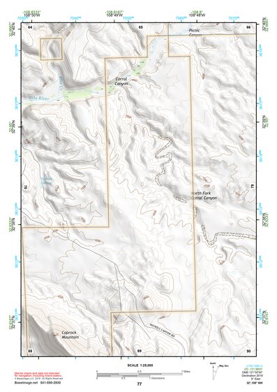 32108NW Page 77 Silver City Topo Preview 1
