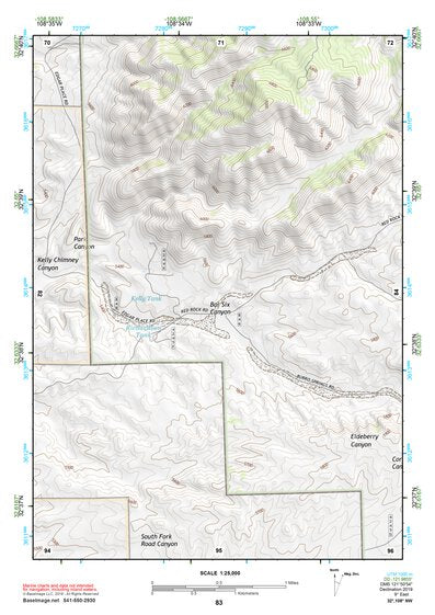 32108NW Page 83 Silver City Topo Preview 1