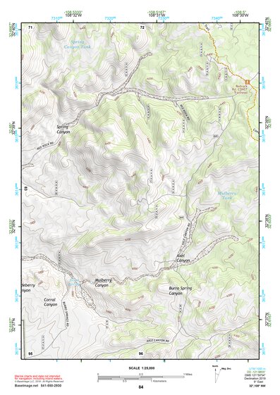 32108NW Page 84 Silver City Topo Preview 1