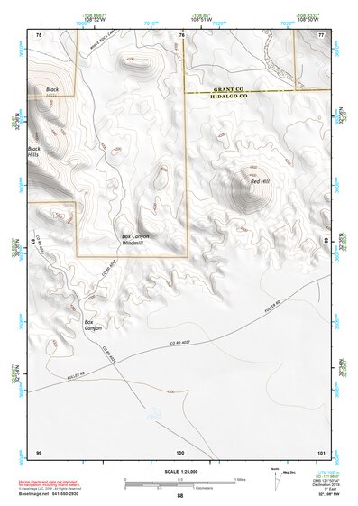 32108NW Page 88 Silver City Topo Preview 1