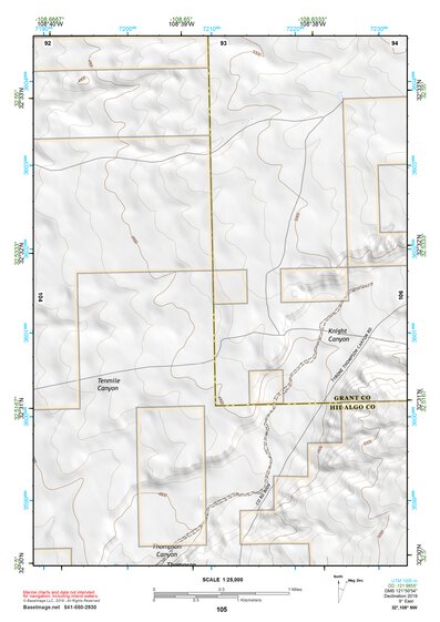 32108NW Page 105 Silver City Topo Preview 1