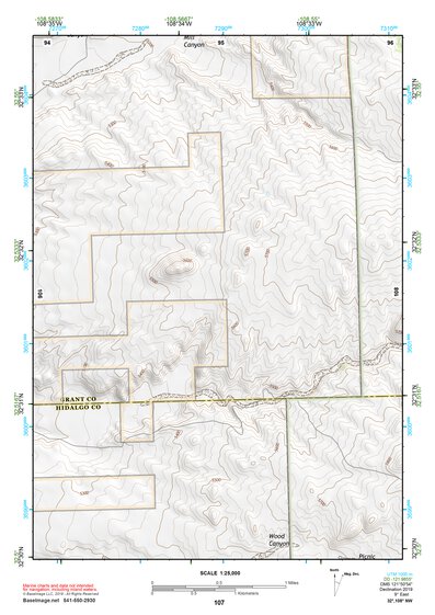32108NW Page 107 Silver City Topo Preview 1