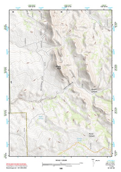 32108NW Page 108 Silver City Topo Preview 1