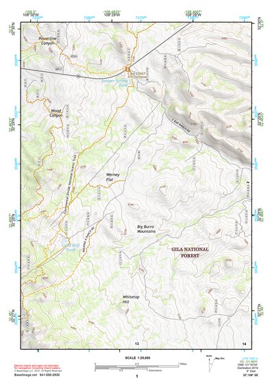 32108SE Page 1 Lordsburg Topo Preview 1