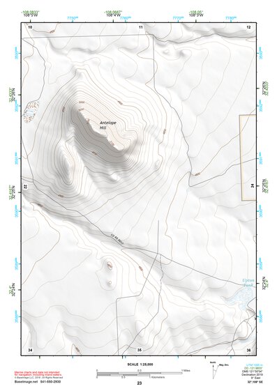 32108SE Page 23 Lordsburg Topo Preview 1