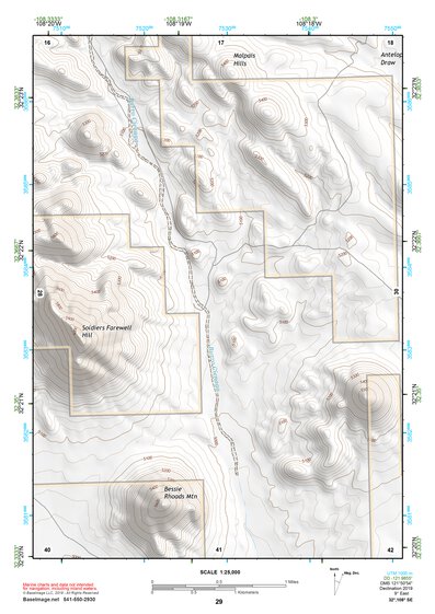 32108SE Page 29 Lordsburg Topo Preview 1