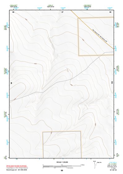 32108SE Page 99 Lordsburg Topo Preview 1