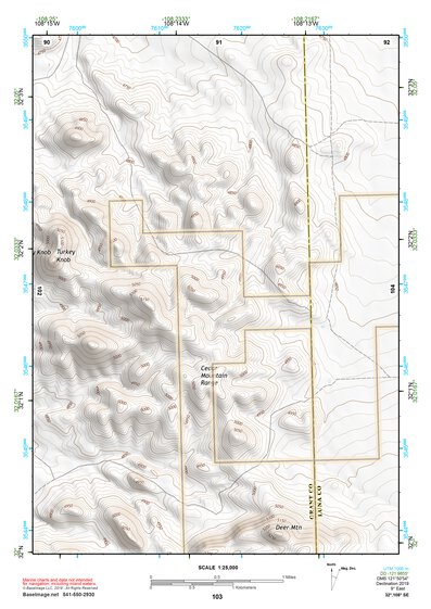 32108SE Page 103 Lordsburg Topo Preview 1