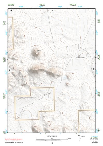 32108SE Page 105 Lordsburg Topo Preview 1