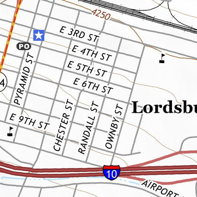 32108SW Page 32 Lordsburg Topo Preview 3