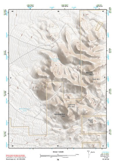 32108SW Page 78 Lordsburg Topo Preview 1