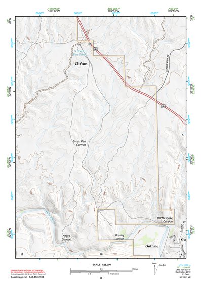32109NE Page 6 Safford Topo Preview 1