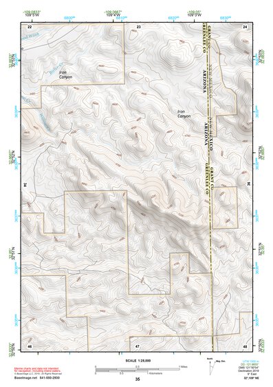 32109NE Page 35 Safford Topo Preview 1