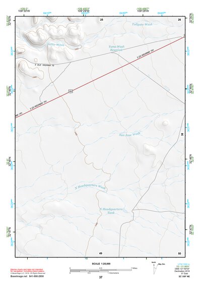 32109NE Page 37 Safford Topo Preview 1