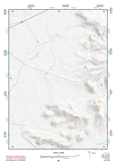 32109NE Page 38 Safford Topo Preview 1