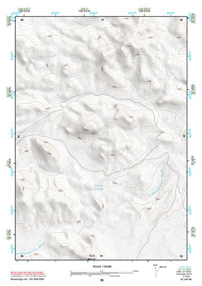 32109NE Page 39 Safford Topo Preview 1