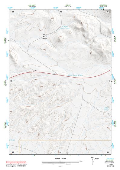 32109NE Page 52 Safford Topo Preview 1