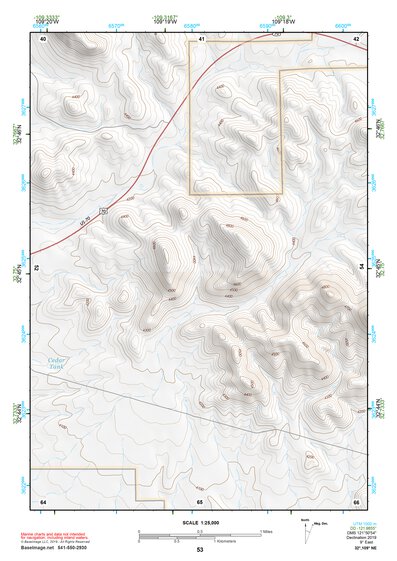 32109NE Page 53 Safford Topo Preview 1