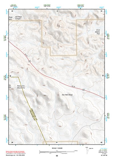 32109NE Page 55 Safford Topo Preview 1