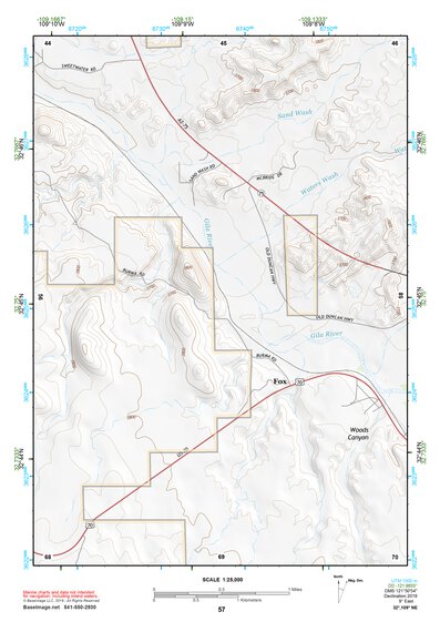 32109NE Page 57 Safford Topo Preview 1
