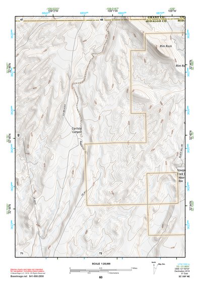 32109NE Page 60 Safford Topo Preview 1