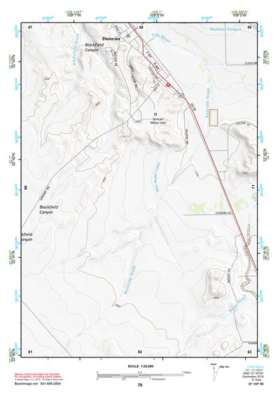 32109NE Page 70 Safford Topo Preview 1