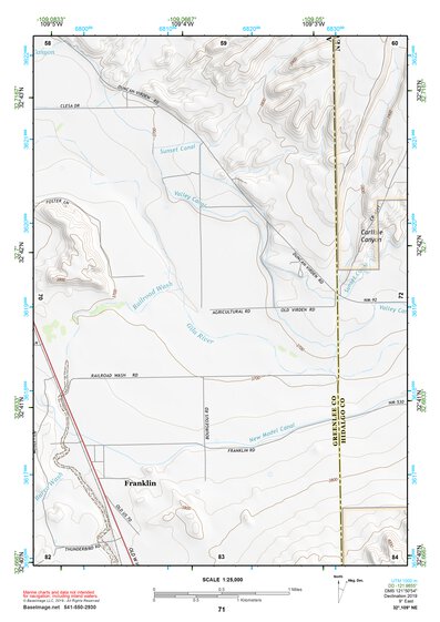 32109NE Page 71 Safford Topo Preview 1