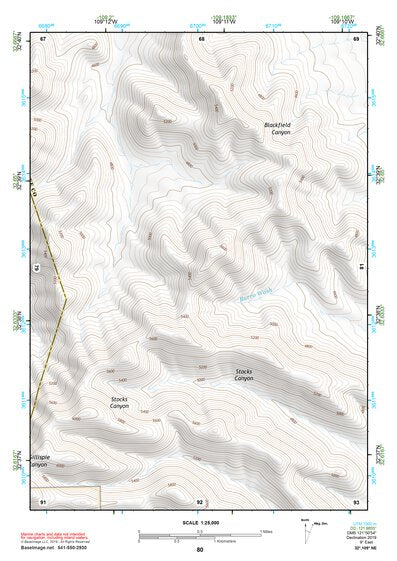 32109NE Page 80 Safford Topo Preview 1