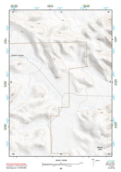 32109NE Page 93 Safford Topo Preview 1