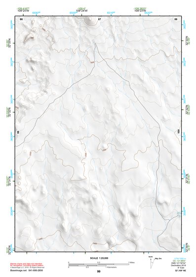 32109NE Page 99 Safford Topo Preview 1