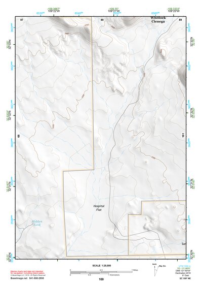 32109NE Page 100 Safford Topo Preview 1