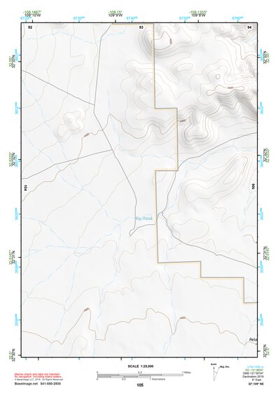 32109NE Page 105 Safford Topo Preview 1