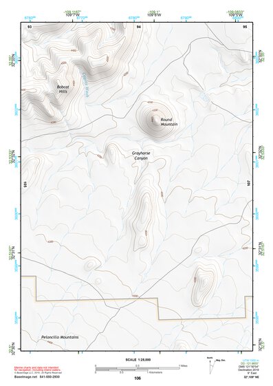 32109NE Page 106 Safford Topo Preview 1