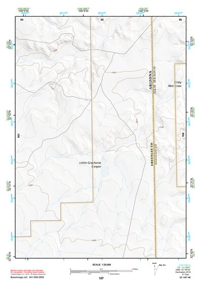 32109NE Page 107 Safford Topo Preview 1