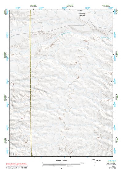32110SE Page 2 Tucson Topo Preview 1