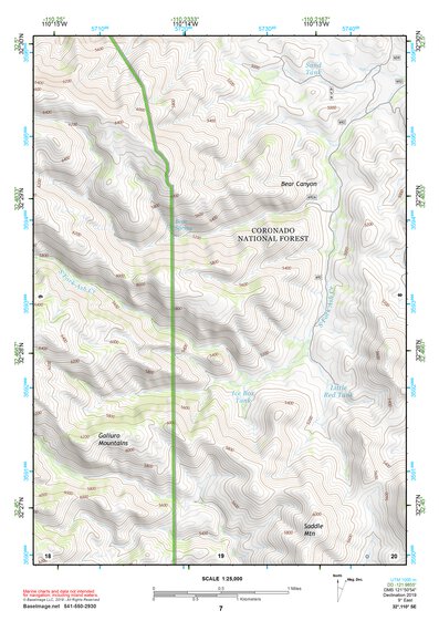 32110SE Page 7 Tucson Topo Preview 1