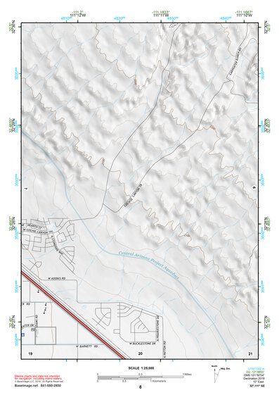 32111SE Page 8 Silver Bell Mountains Topo Preview 1