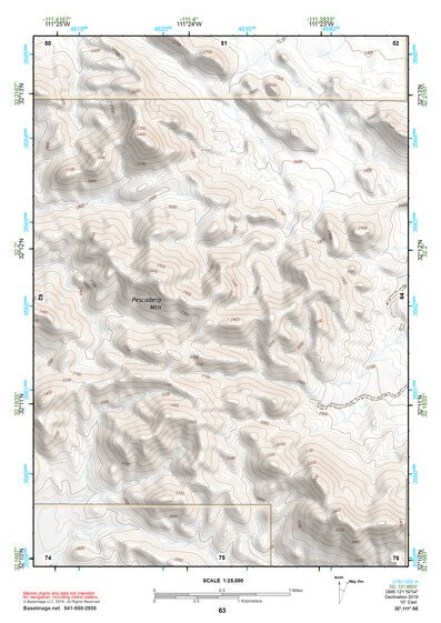 32111SE Page 63 Silver Bell Mountains Topo Preview 1
