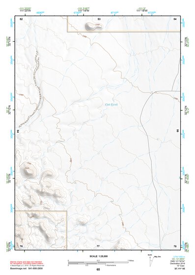 32111SE Page 65 Silver Bell Mountains Topo Preview 1