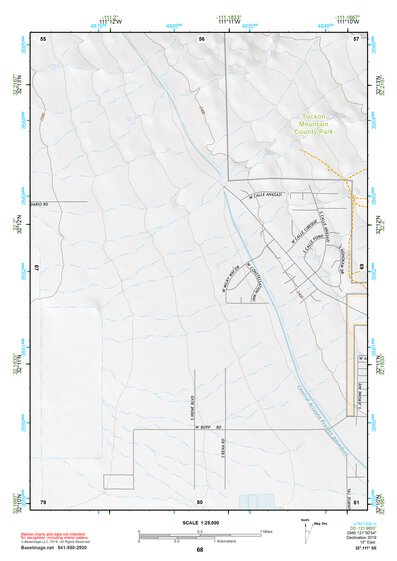 32111SE Page 68 Silver Bell Mountains Topo Preview 1
