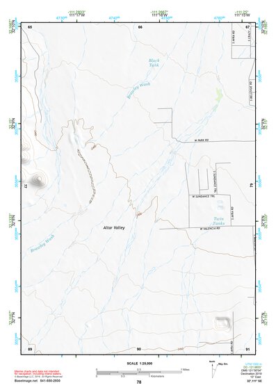 32111SE Page 78 Silver Bell Mountains Topo Preview 1