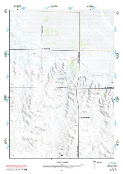 32112NW Page 5 Gila Bend Topo Preview 1