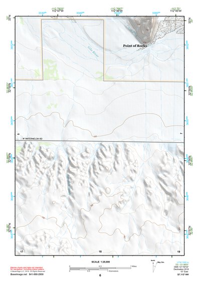 32112NW Page 6 Gila Bend Topo Preview 1