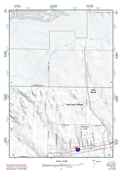 32112NW Page 7 Gila Bend Topo Preview 1