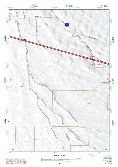 32112NW Page 20 Gila Bend Topo Preview 1