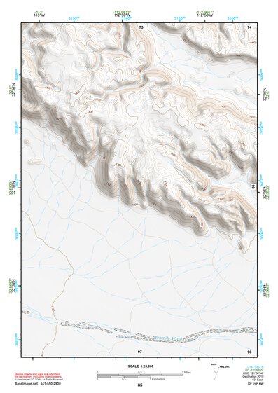 32112NW Page 85 Gila Bend Topo Preview 1