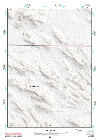 32112NW Page 96 Gila Bend Topo Preview 1