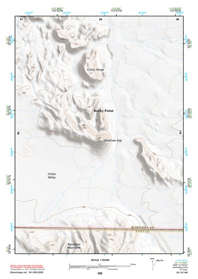 32112NW Page 100 Gila Bend Topo Preview 1